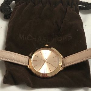 Michael Kors rose gold watch